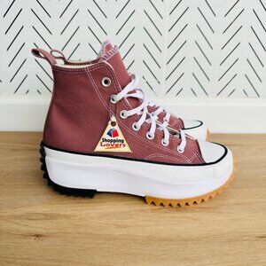 ⭐Converse Run Star Hike Hi Platform Sz 6 Men Shoes Brown Chunky Sneakers A00852C